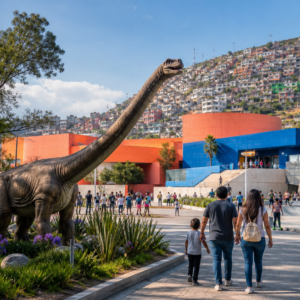 Complejo cultural y deportivo de las Utopias en Iztapalapa