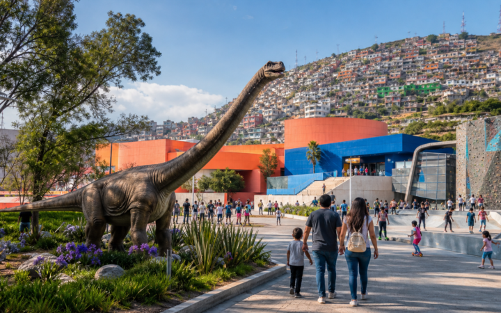 Complejo cultural y deportivo de las Utopias en Iztapalapa